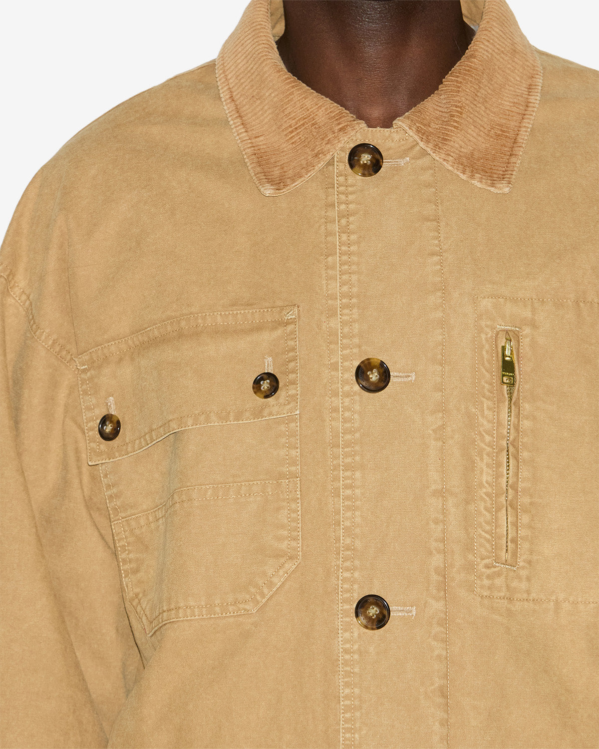 Travis jacket Man Bronze 2