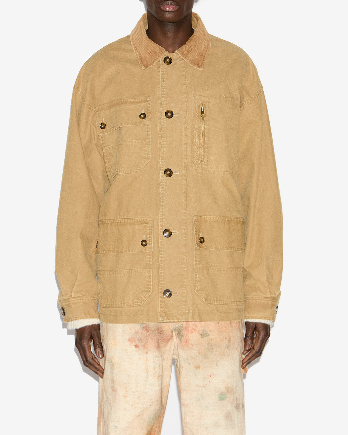 Travis jacket Man Bronze 5