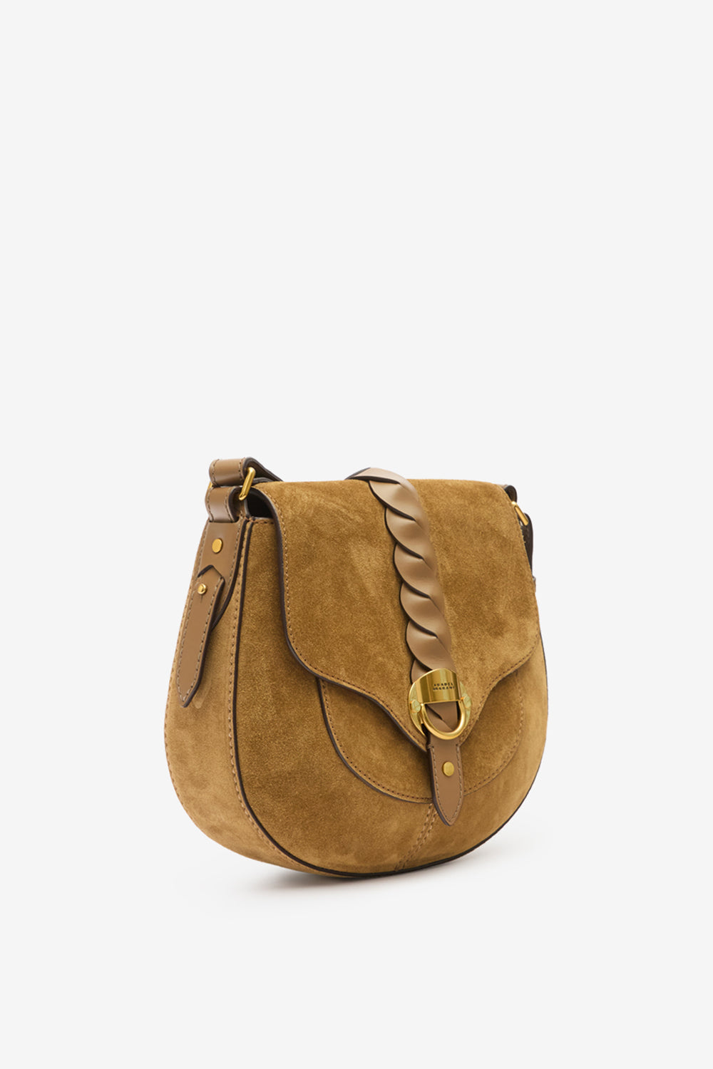 Sac à main altay small en cuir de veau velours - Taupe - Woman - 4