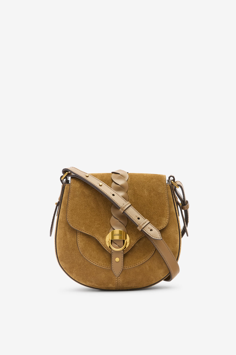 Sac à main altay small en cuir de veau velours - Taupe - Woman - 1