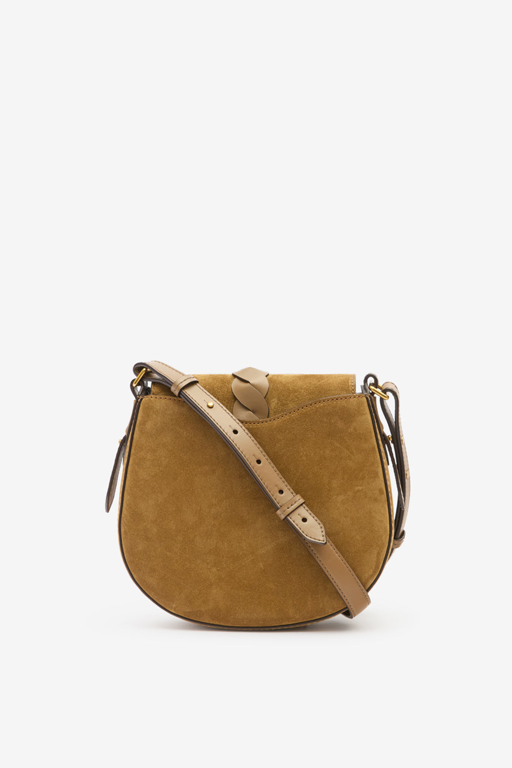 Sac à main altay small en cuir de veau velours - Taupe - Woman - 3