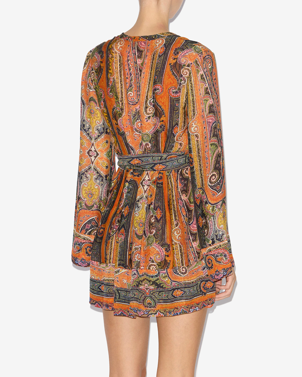 Morgane dress Woman Orange 3