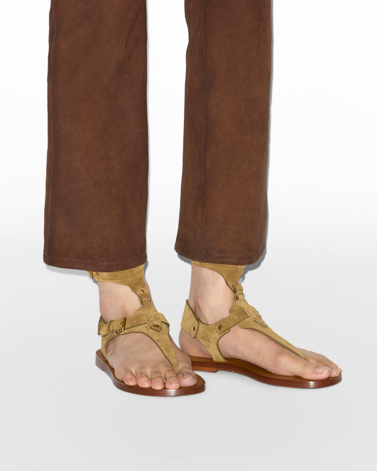 Sandali eveen Woman Taupe 7