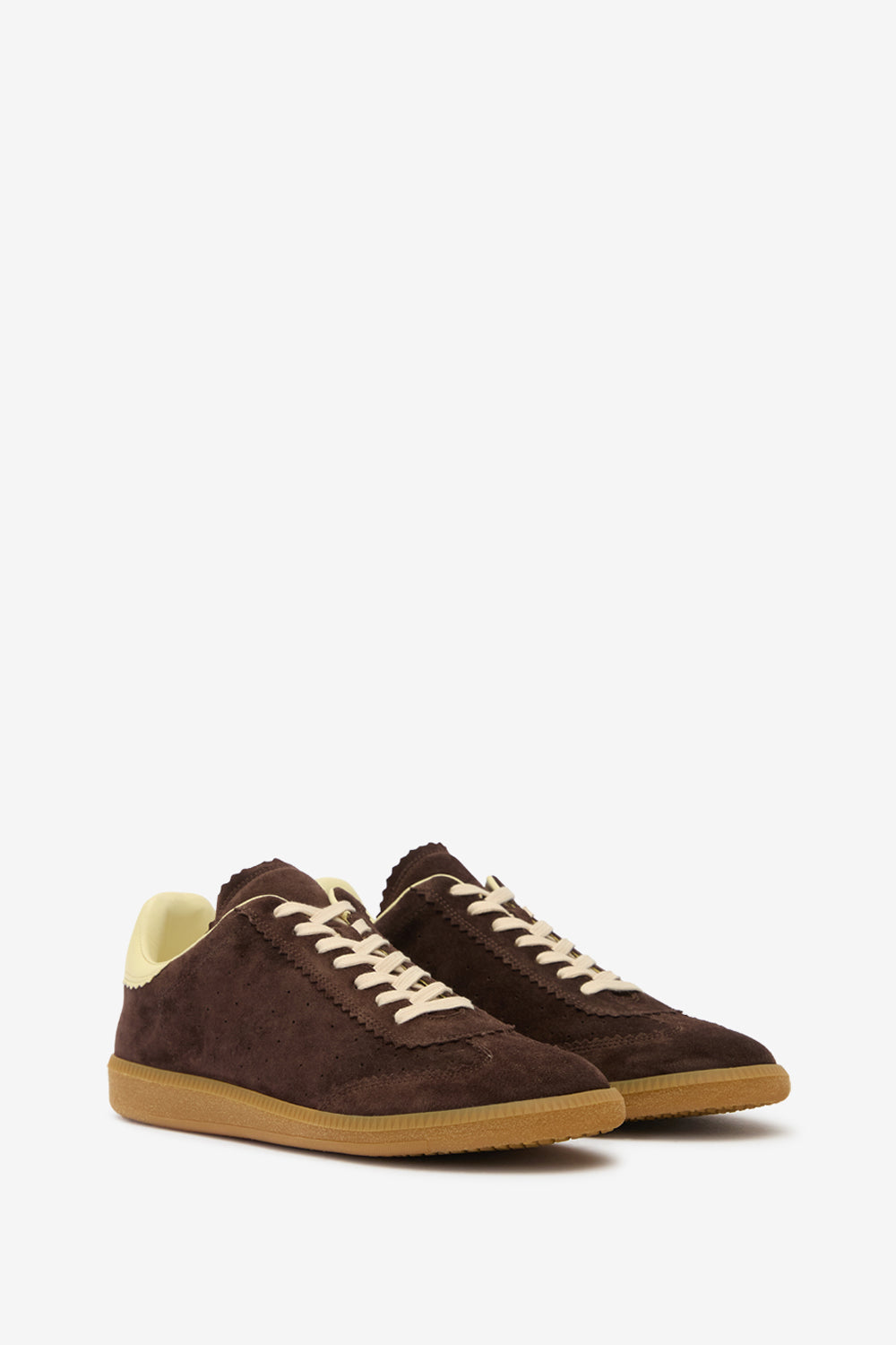 Niedriger sneaker brycy - Chocolate - light yellow - Man - 3