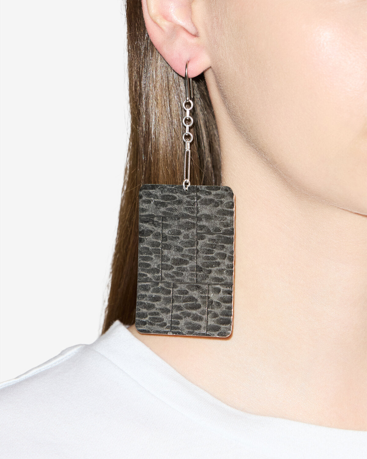 Ohrringe blacke Woman Silber 1