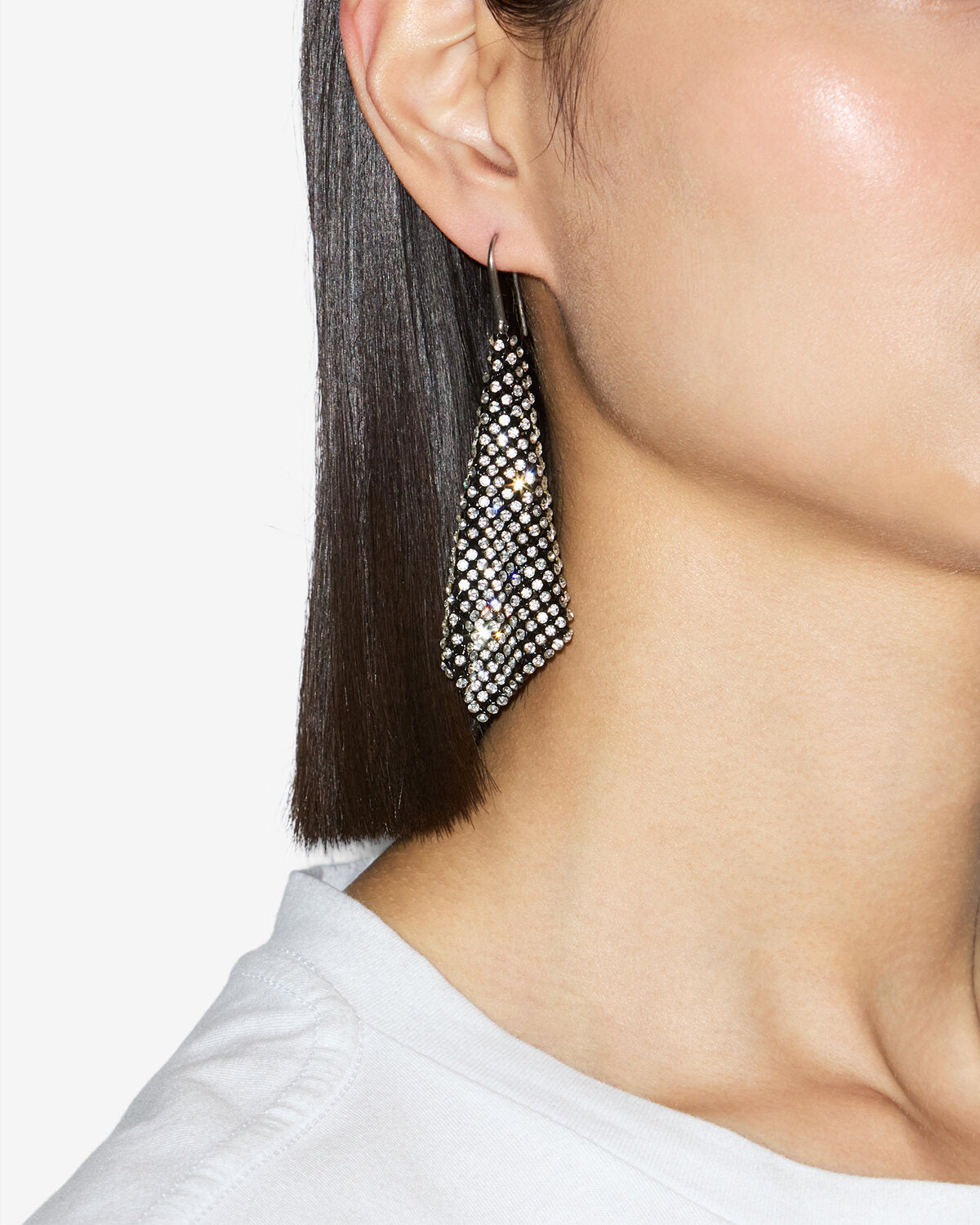 Ohrringe ava Woman Black and silver 1
