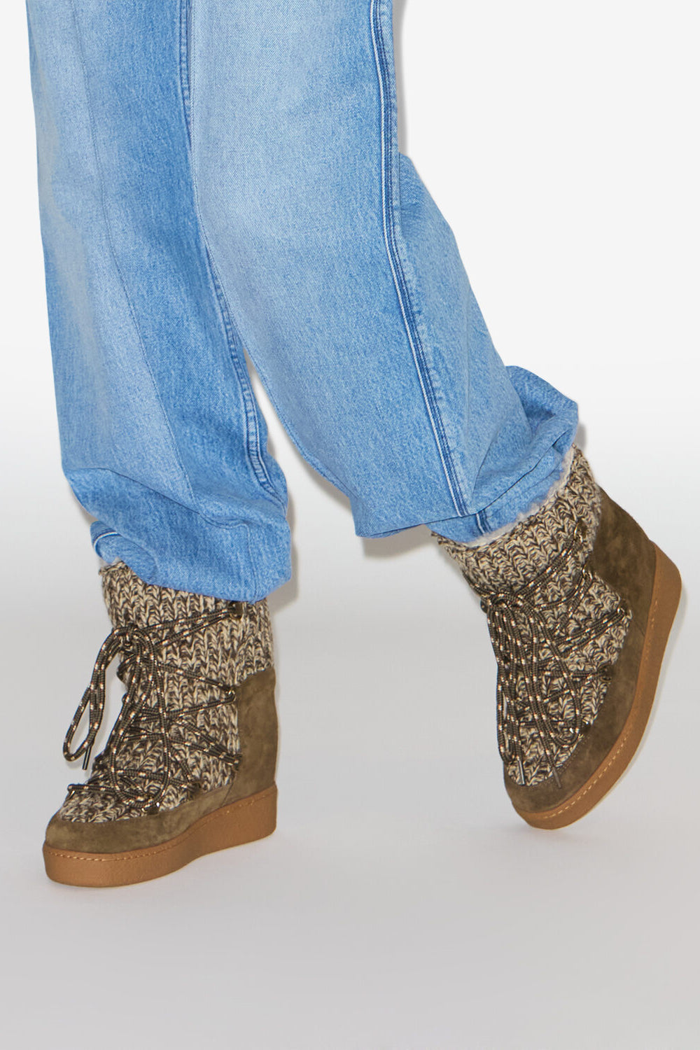 Nowla ベルベット ファー付き アフタースキーブーツ - ブロンズ - Woman - 5