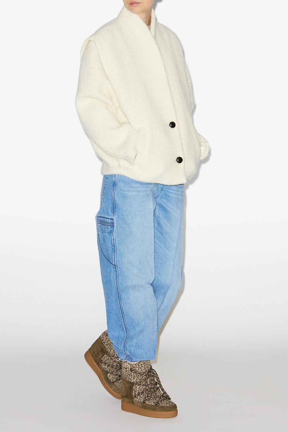 Nowla ベルベット ファー付き アフタースキーブーツ - ブロンズ - Woman - 6