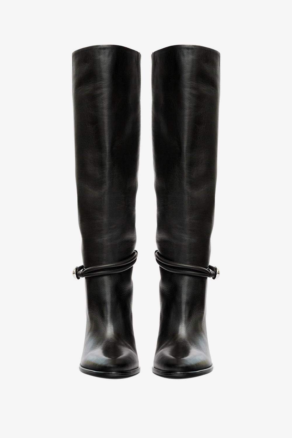 Ieva レザーブーツ - 黒 - Woman - 4