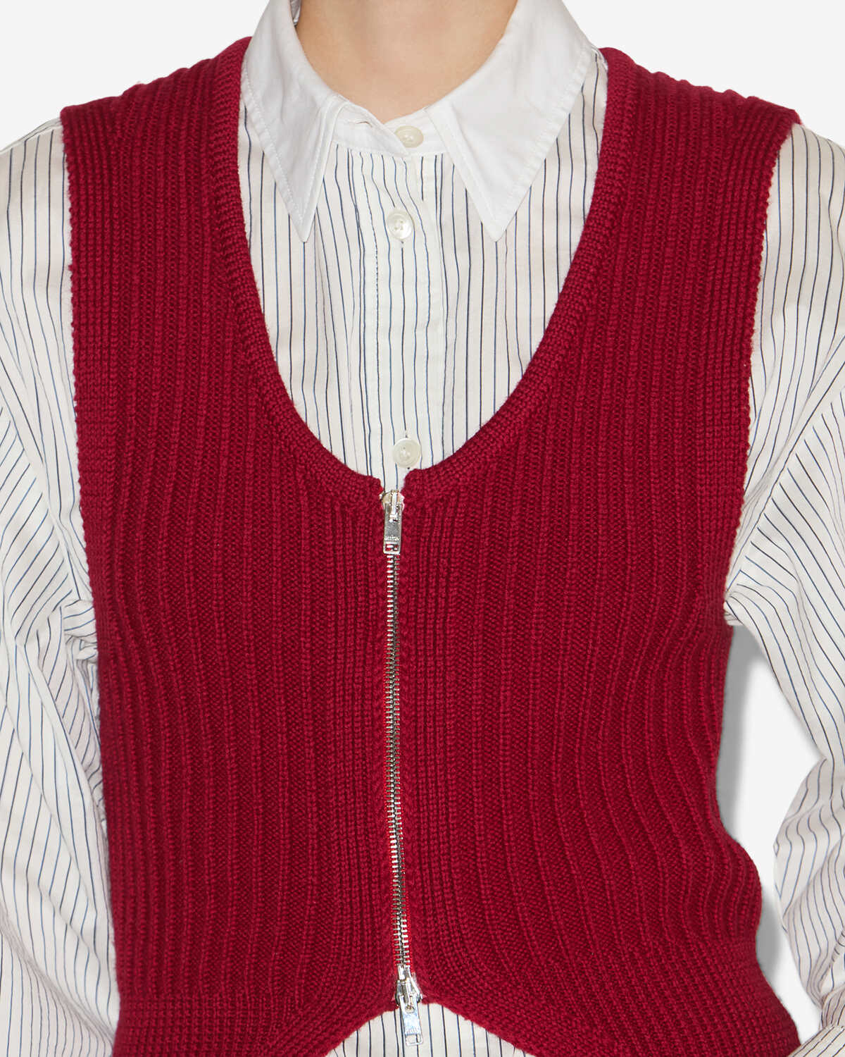 Chaleco devima Woman Deep red 2