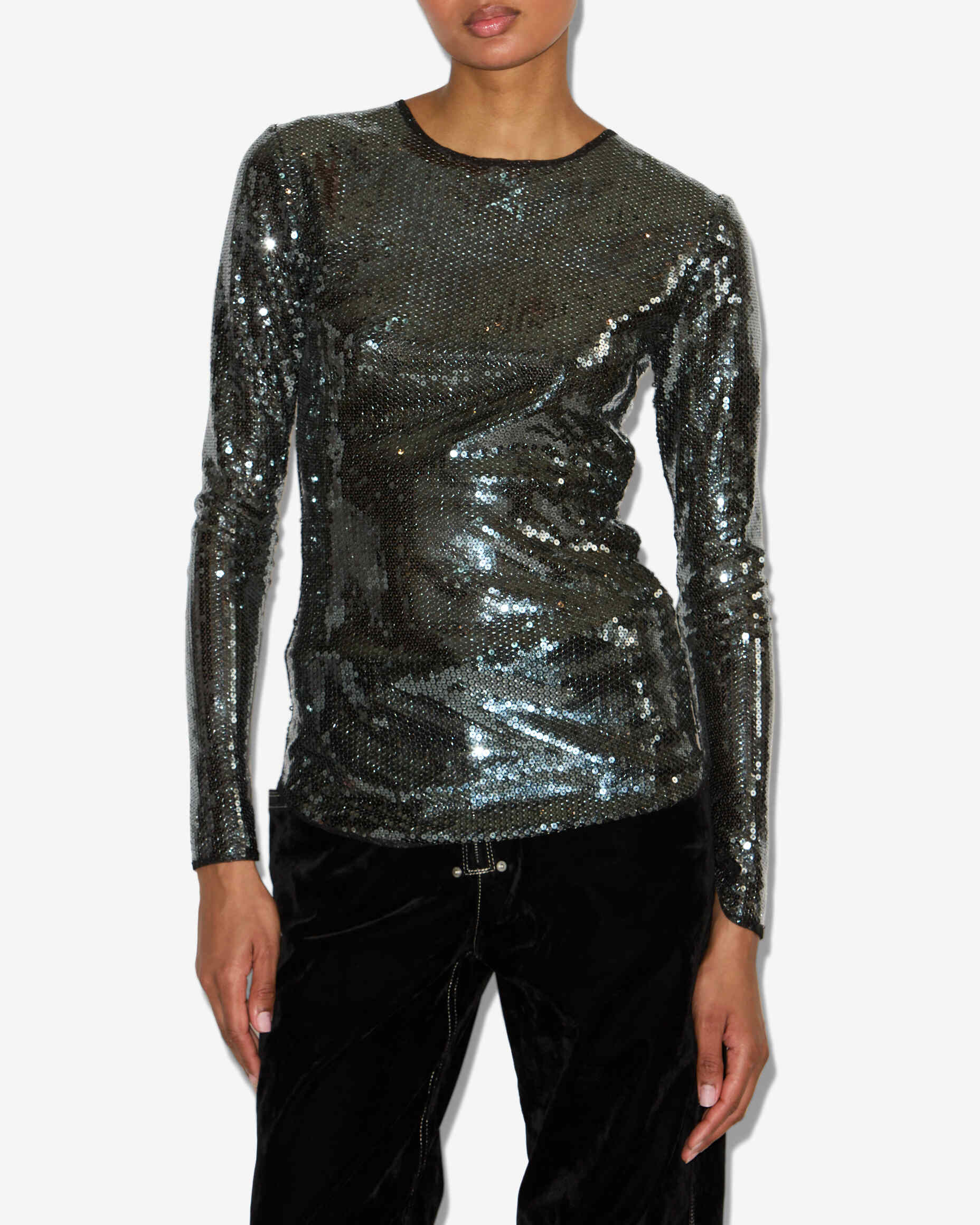 Haut / top hilda Woman Gun metal 3