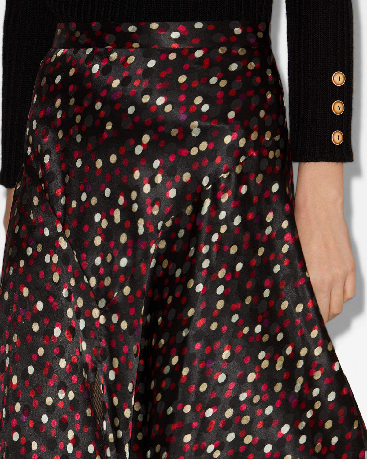 Gonna sakura Woman Black-red 2