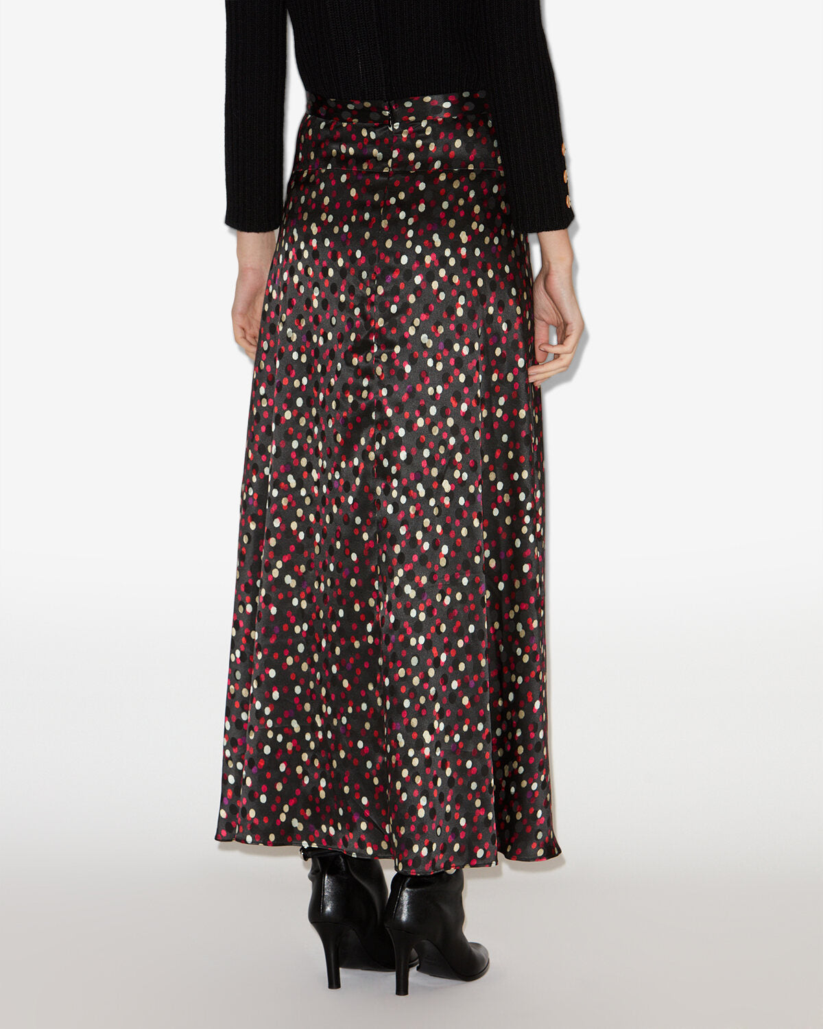Gonna sakura Woman Black-red 3