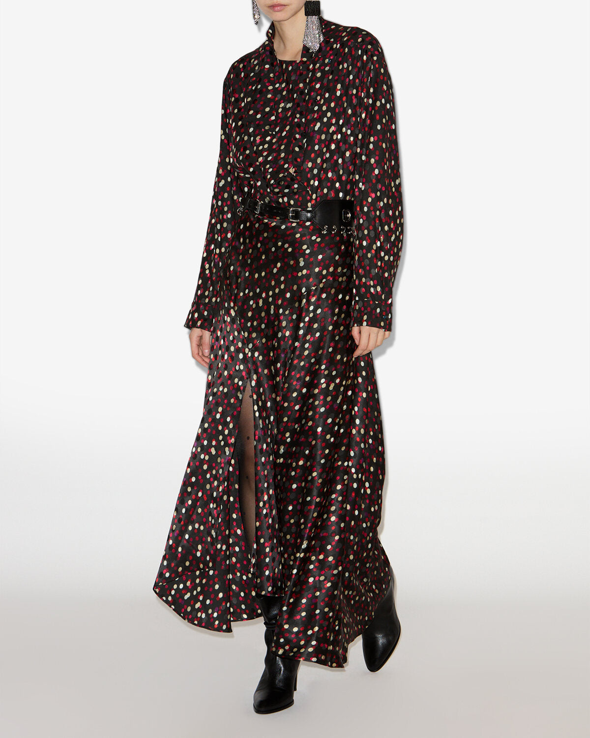 Gonna sakura Woman Black-red 4