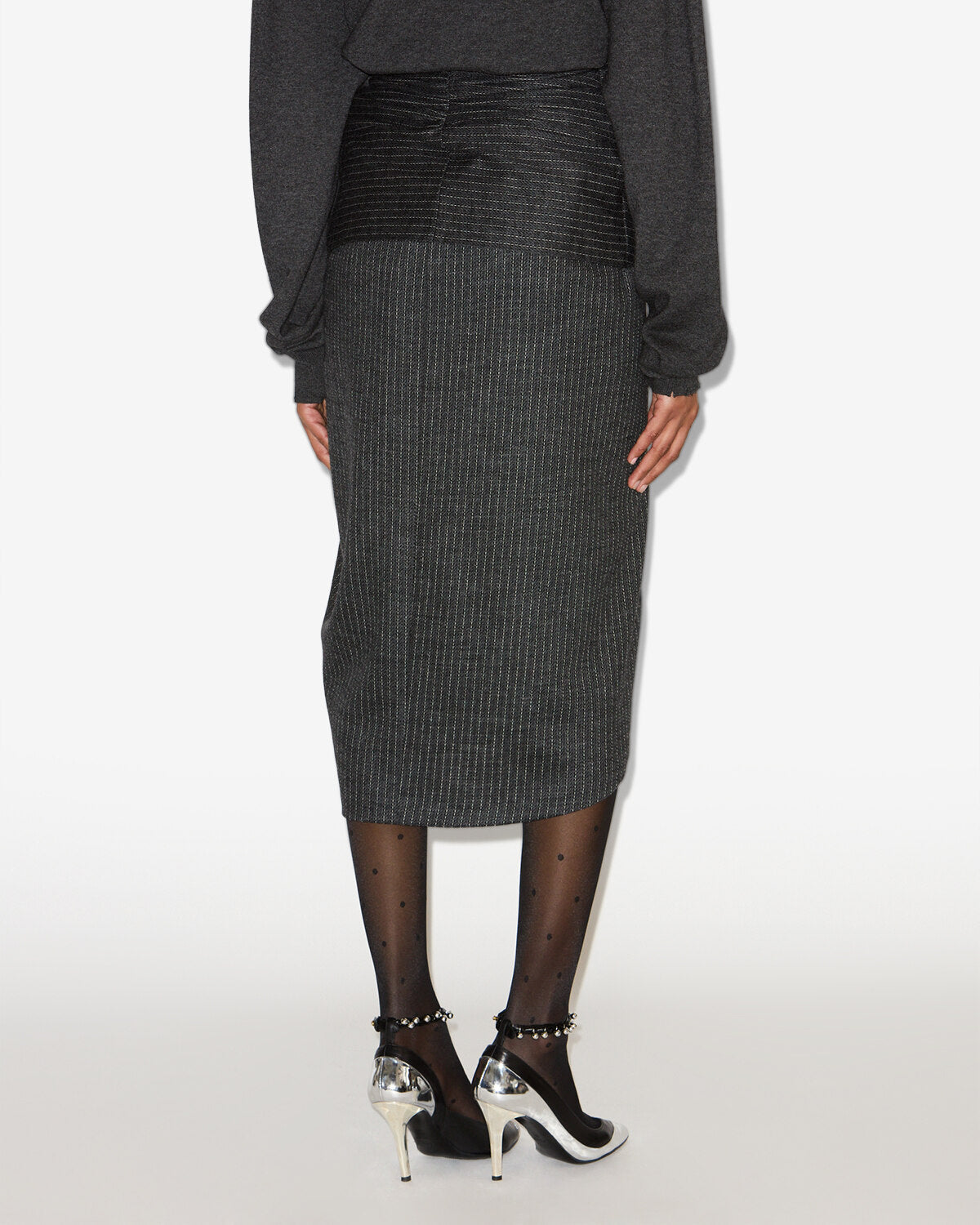 Reilly 스커트 Woman Anthracite 3