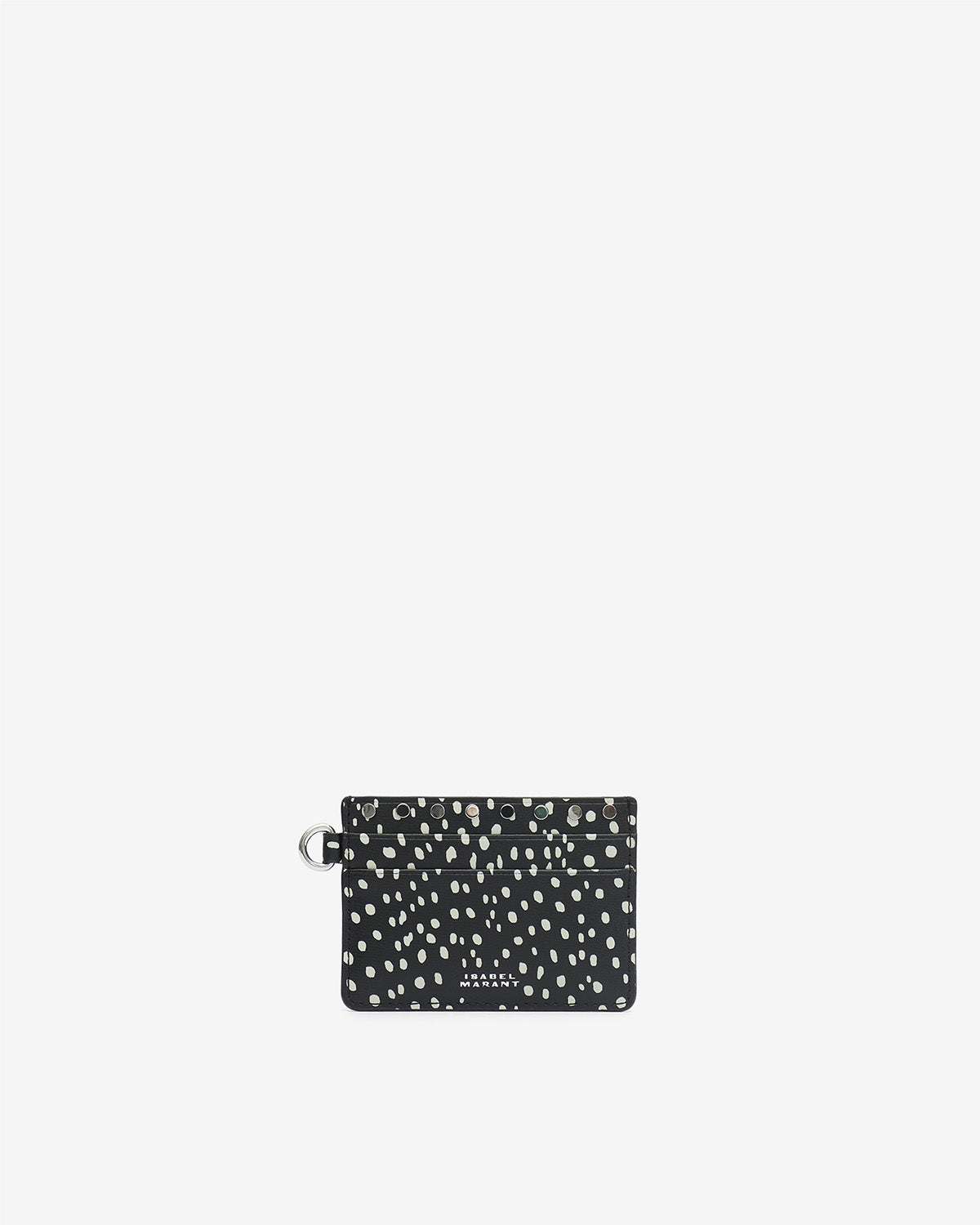 Card holder Woman Black and ecru 2