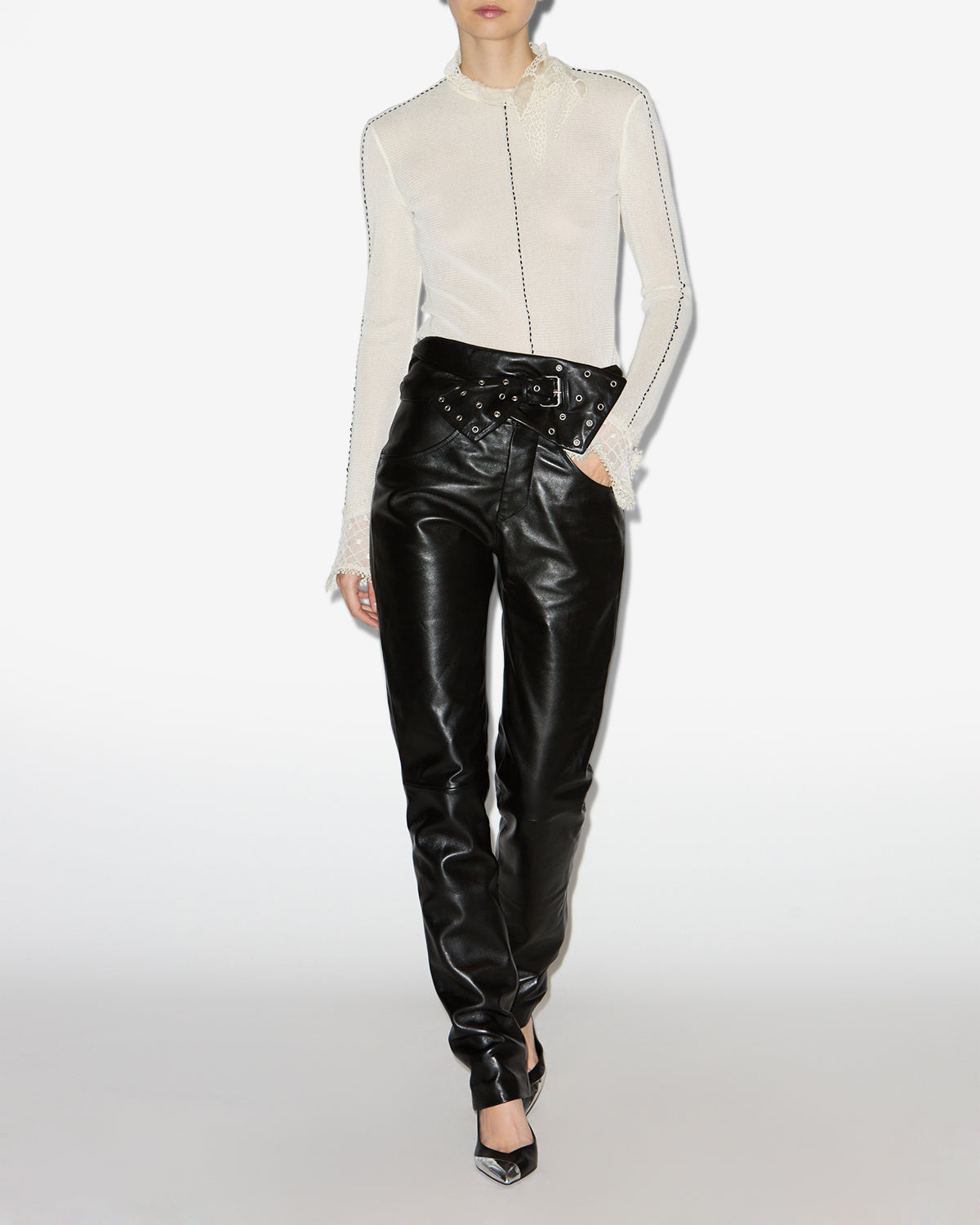 Chazia pants Woman Black 4