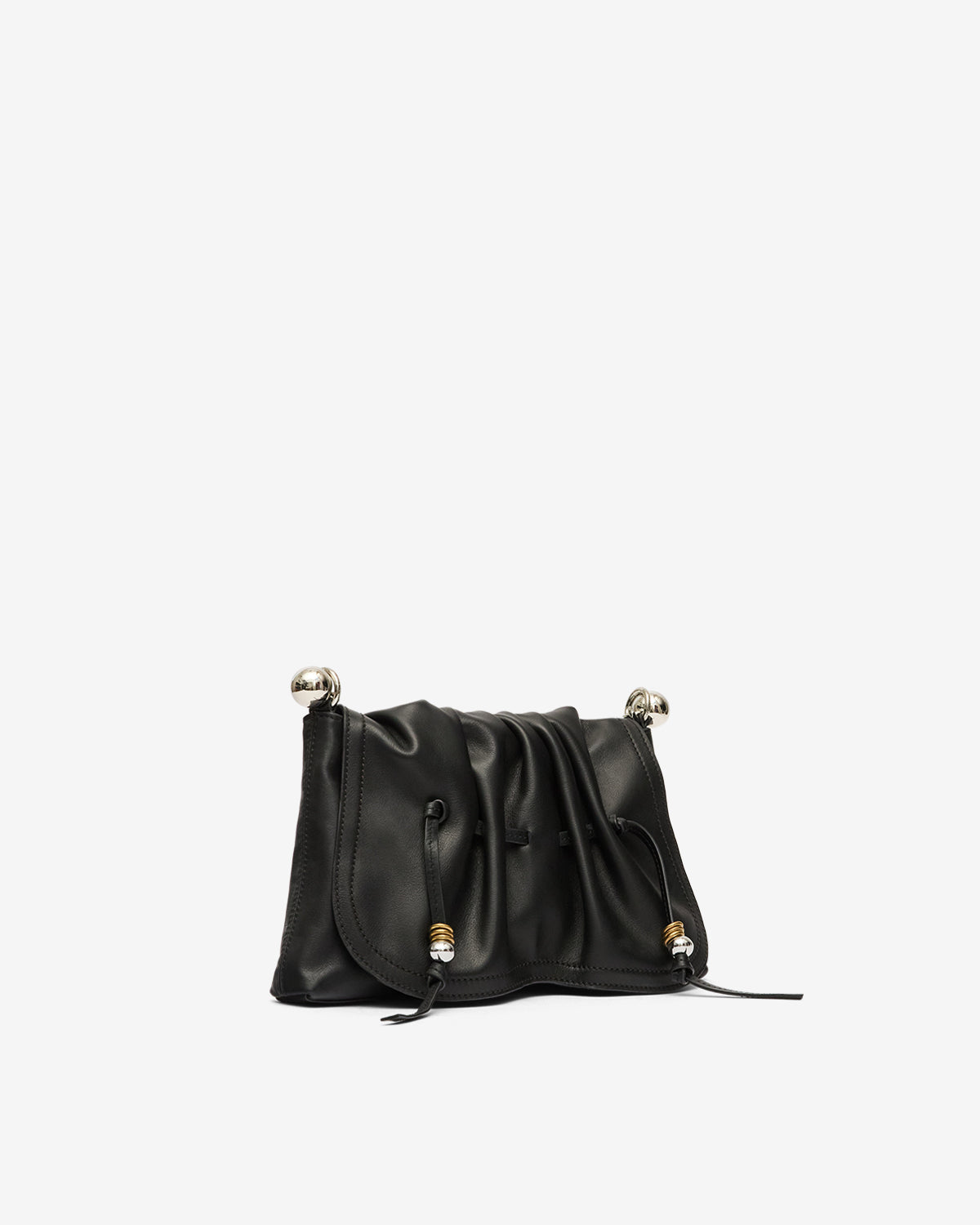 Bolton pouch 백 Woman Black and silver 1