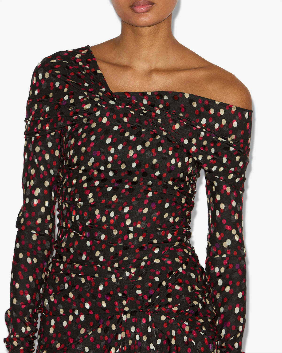Kleid elara Woman Black-red 2