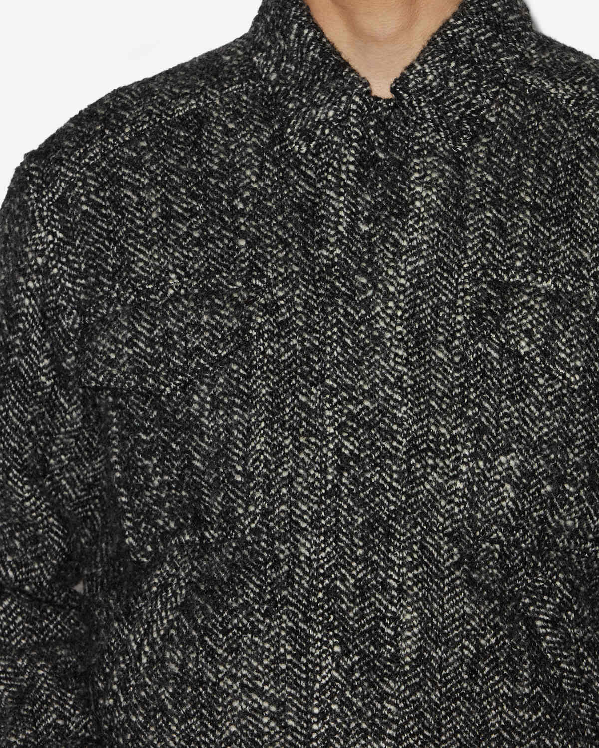 Veste folco Man Noir et écru 2