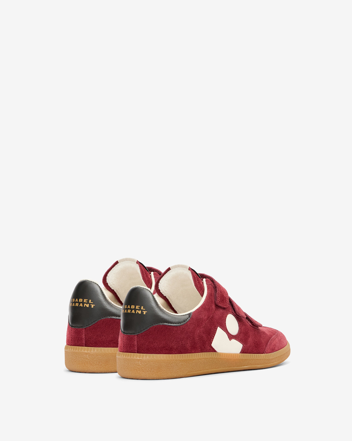 Sneaker beth Woman Burgundy-ecru 2