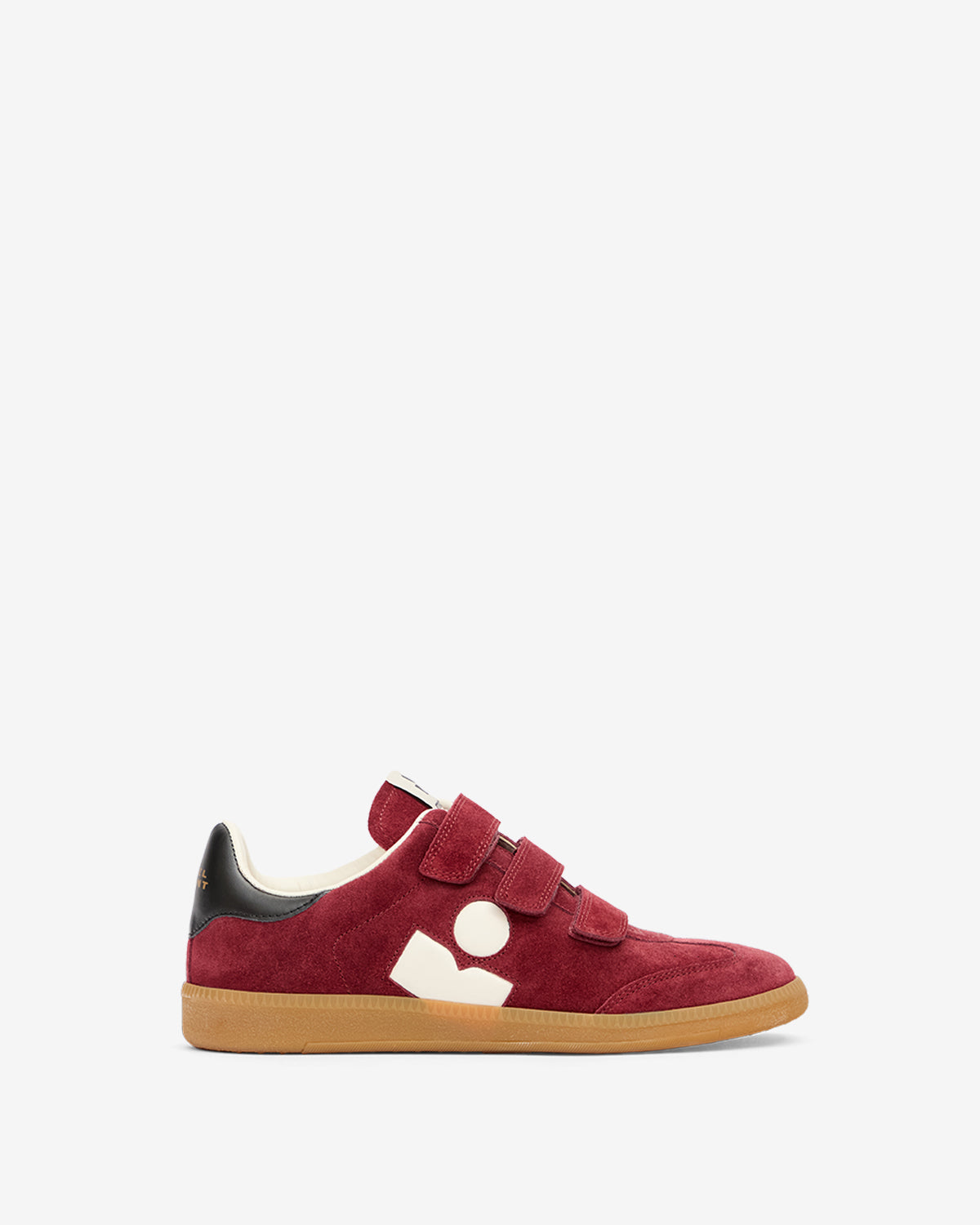 Sneaker beth Woman Burgundy-ecru 4