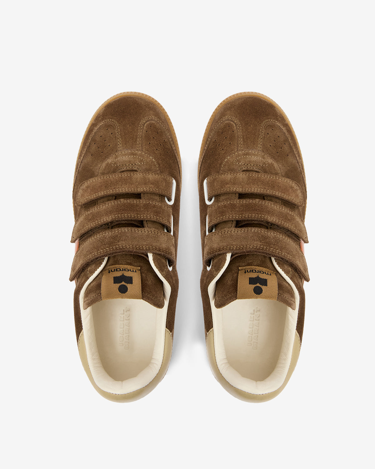 Baskets beth Woman Khaki-orange 1