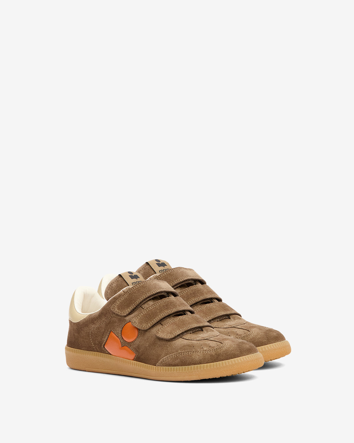 Baskets beth Woman Khaki-orange 3