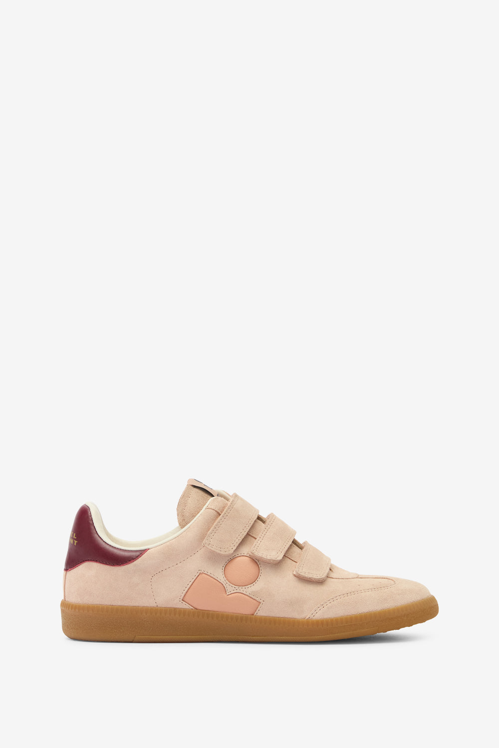 Sneakers basse in pelle normale e scamosciata beth - Pale pink-peach - Woman - 1