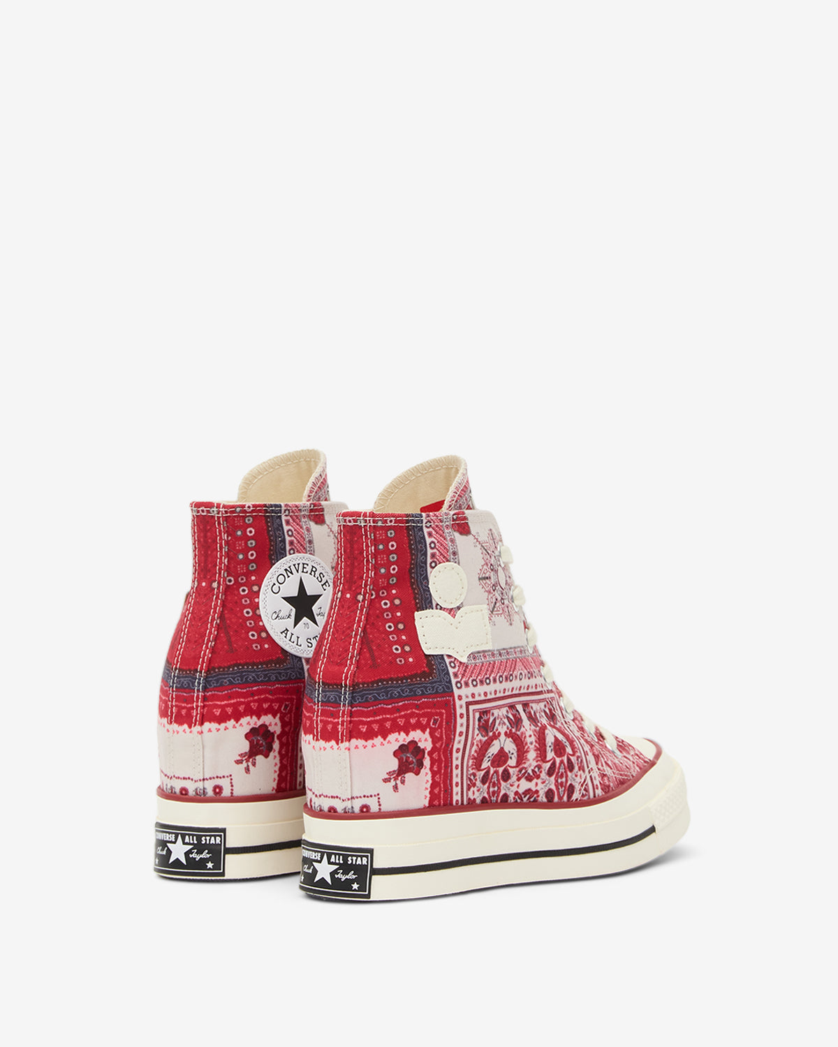 Zapatillas chuck wedge rd Woman Vanilla/ice/red/black 3