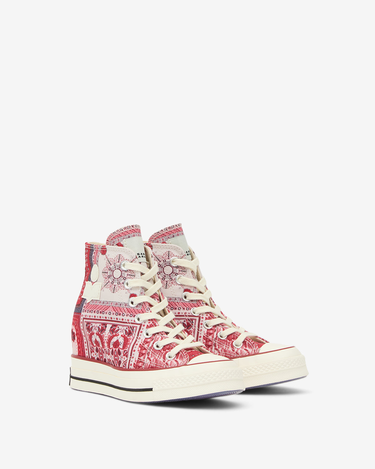 Zapatillas chuck wedge rd Woman Vanilla/ice/red/black 4