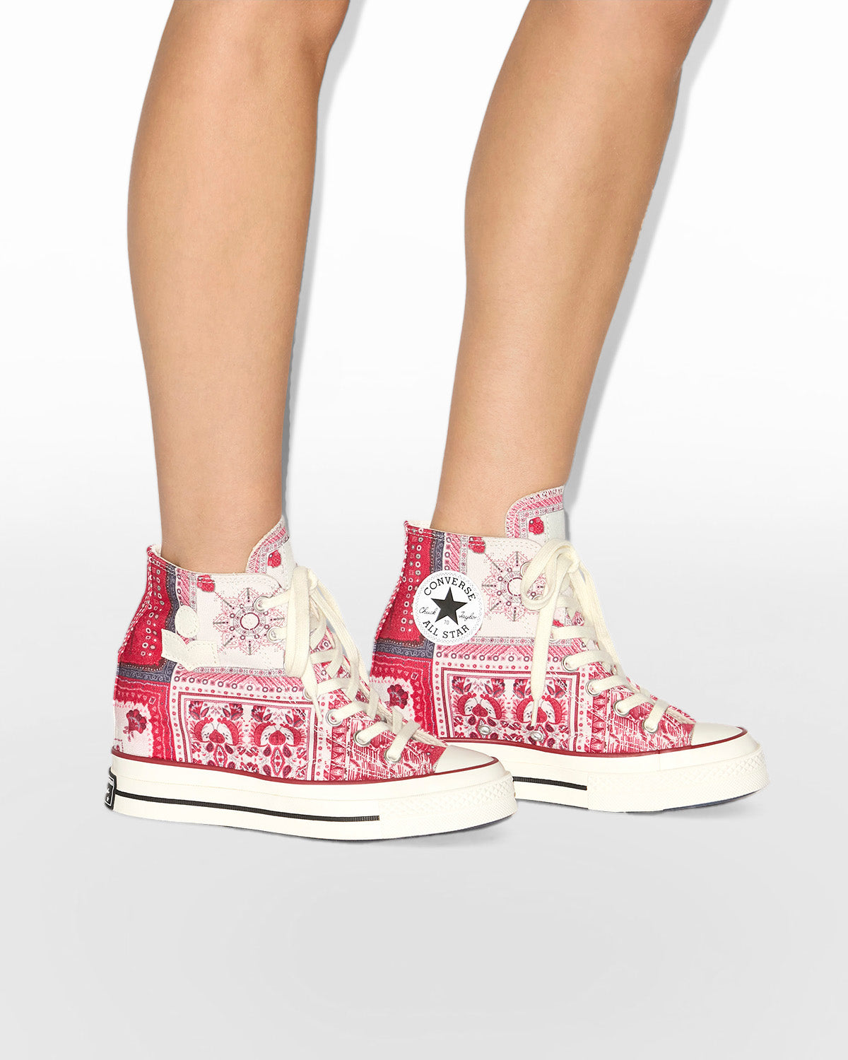 Zapatillas chuck wedge rd Woman Vanilla/ice/red/black 6