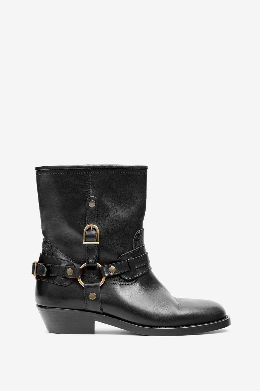 Ildred カーフレザー製 ブーツ - 黒 - Woman - 1