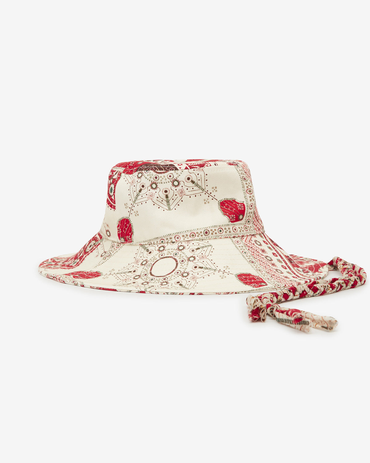 Cappello delya Woman Red and ecru 2