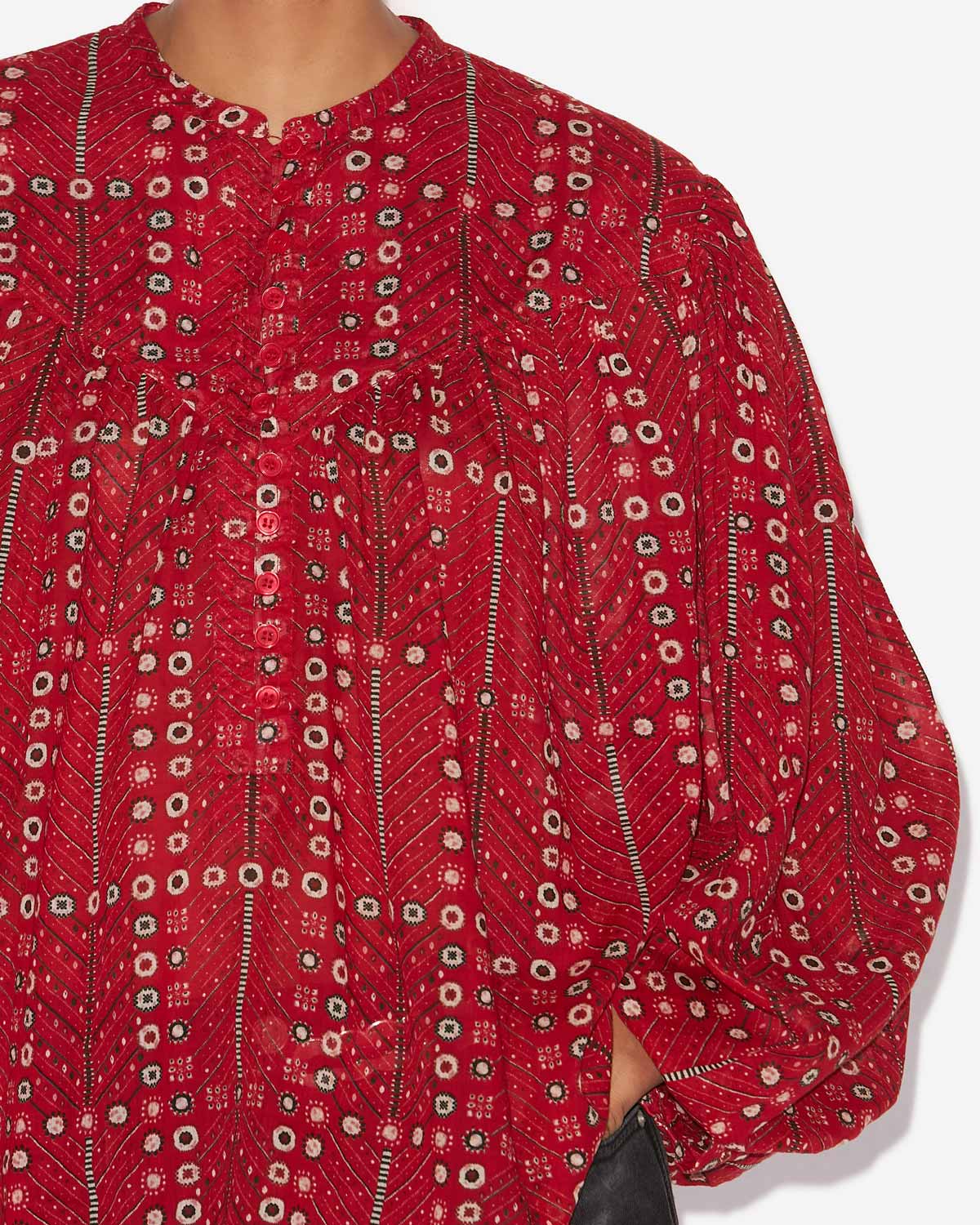 Salika blouse Woman Red 2