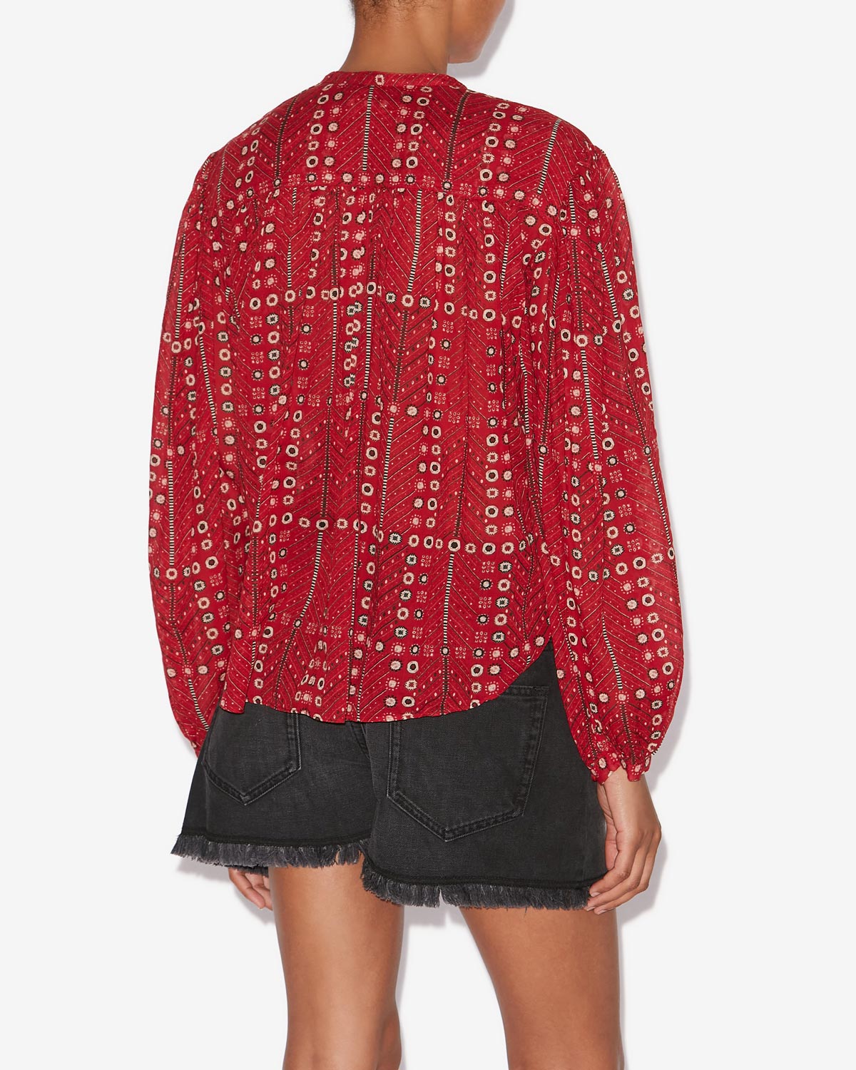 Salika blouse Woman Red 3