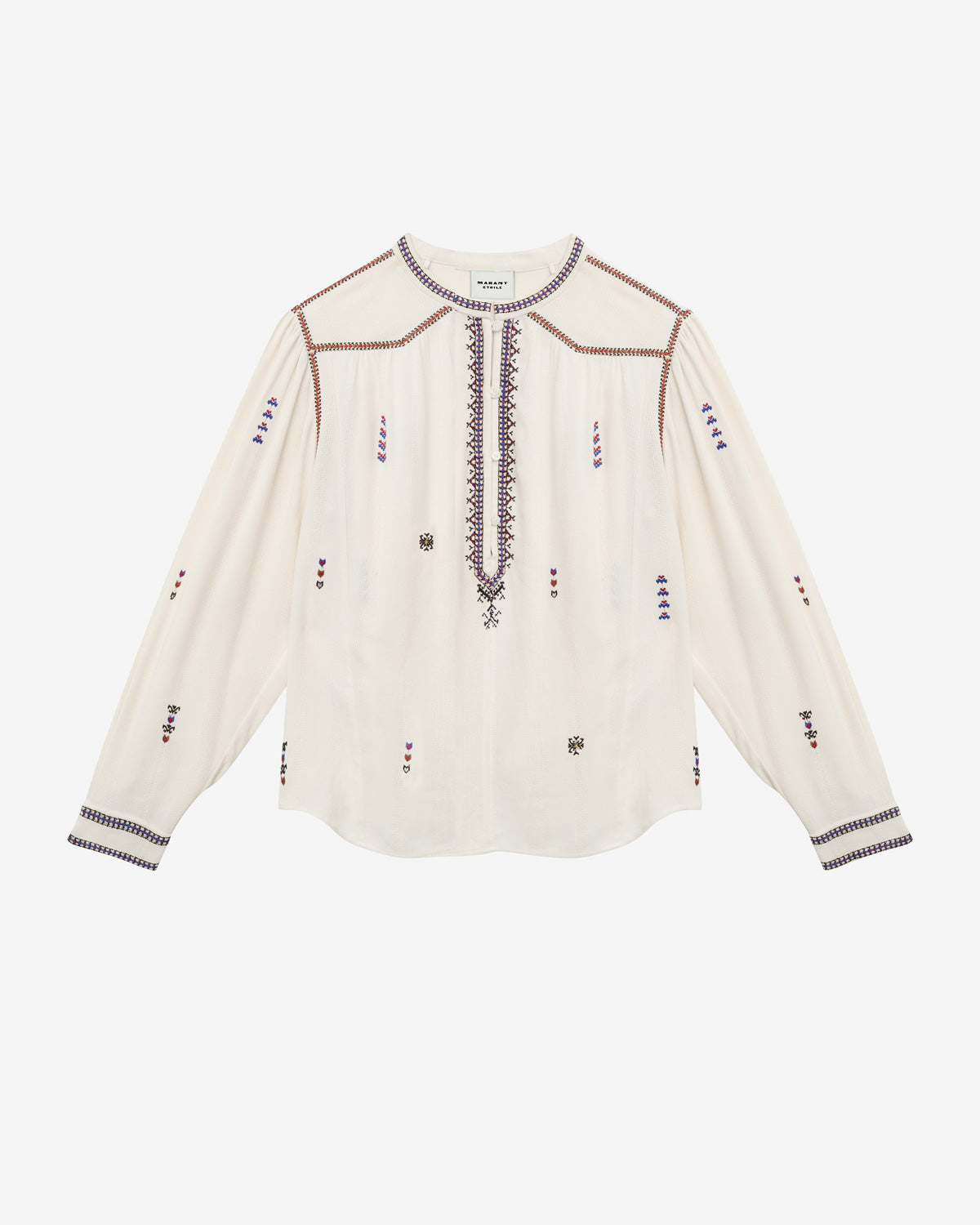 Blouse pelson Woman Écru 1