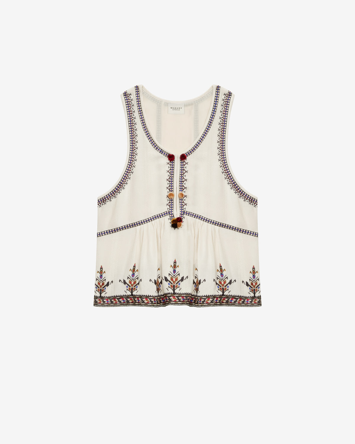 Top kourtney Woman Ecru 1