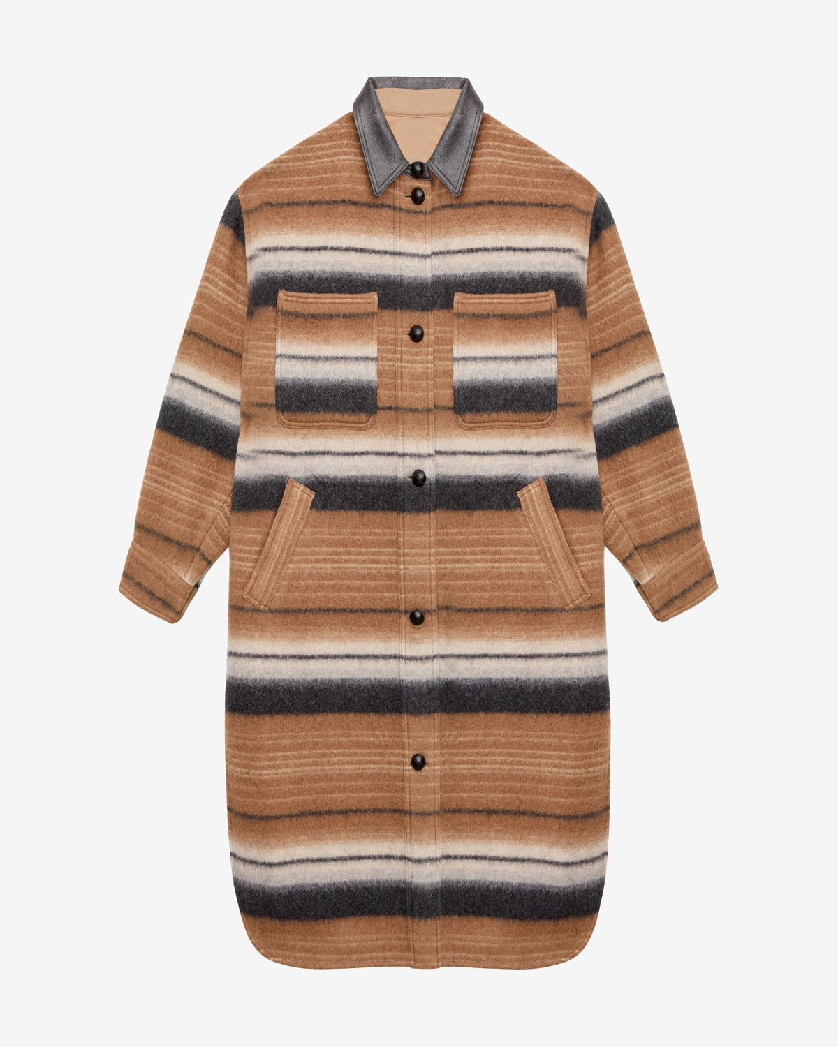 DJILA COAT Woman camel ISABEL MARANT Official online store