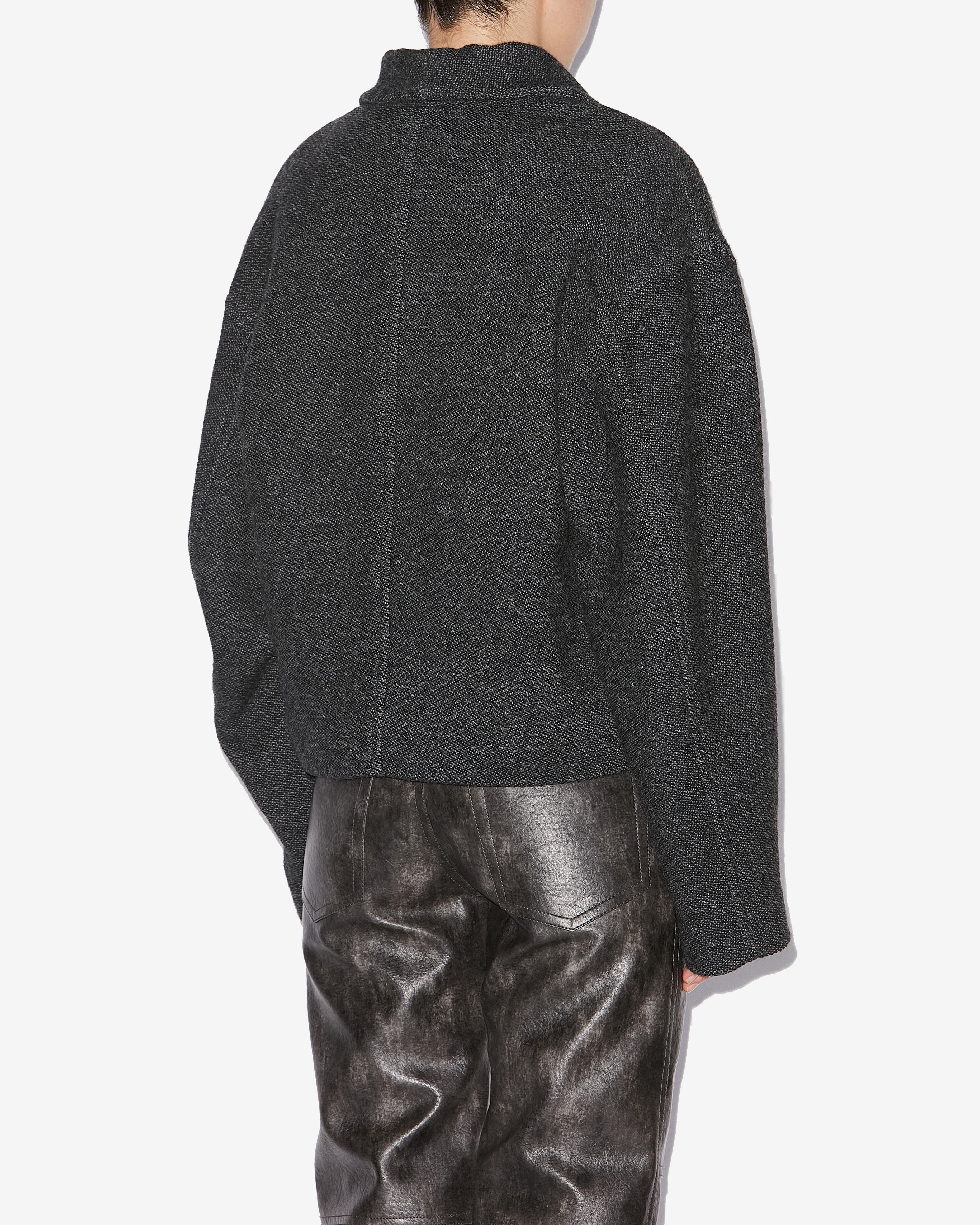 Abrigo lanna Woman Anthracite 2