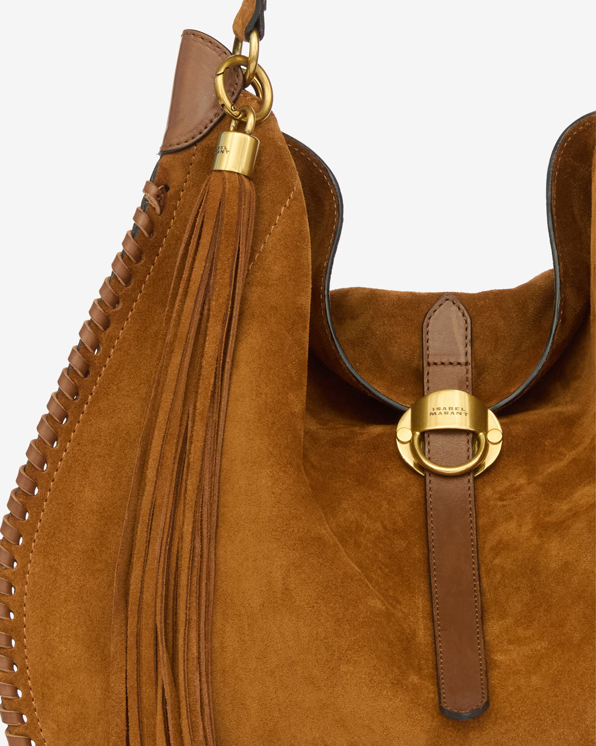 Tasche oskan hobo soft Woman Cognac 6