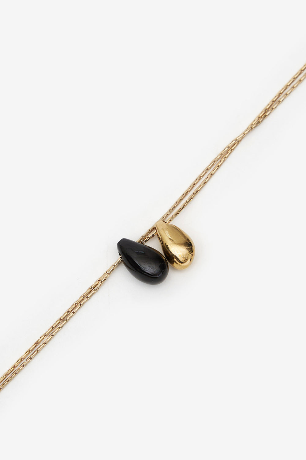 Imala ダブルペンダント チョーカー - 黒 - Woman - 2