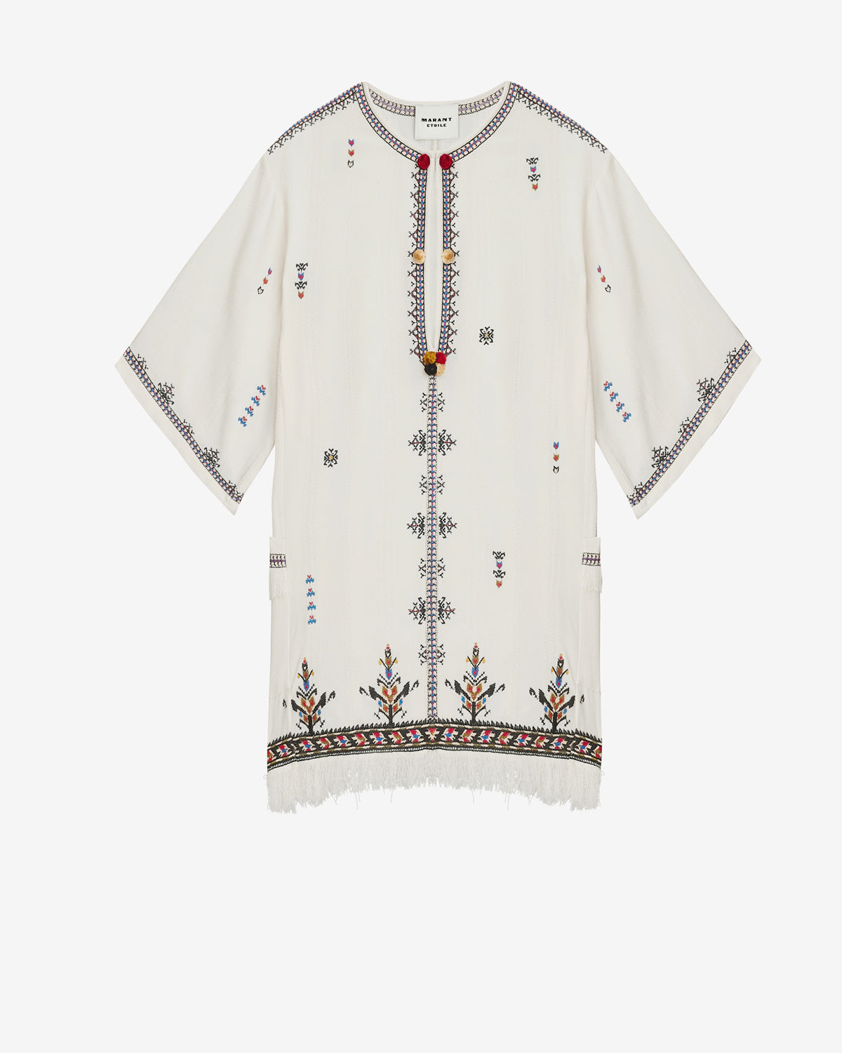 Robe kressy Woman Écru 1