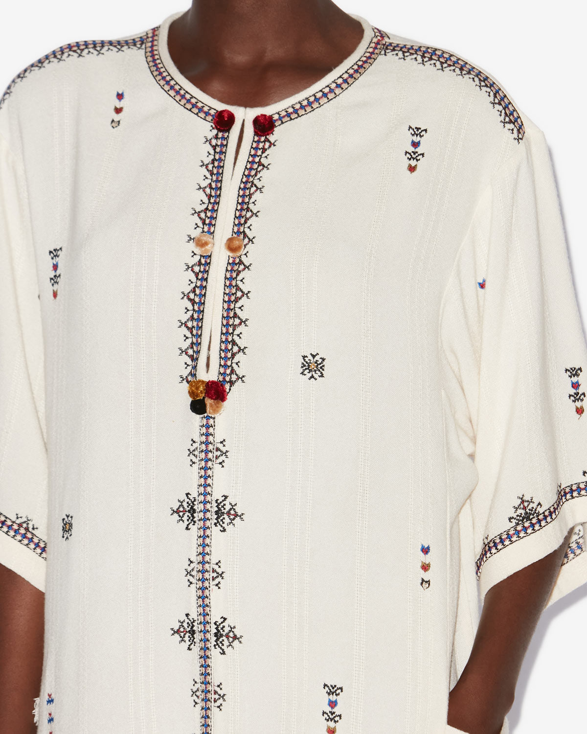 Robe kressy Woman Écru 2