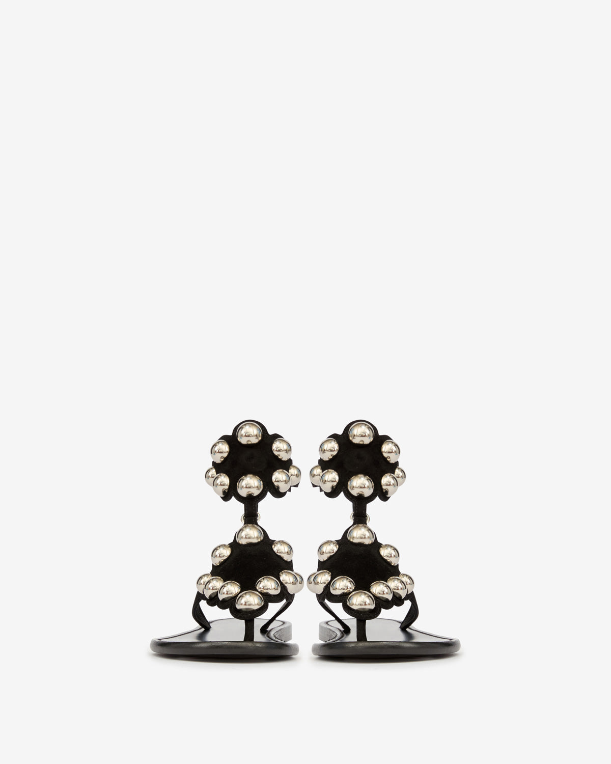 Velvee サンダル Woman Black and silver 4