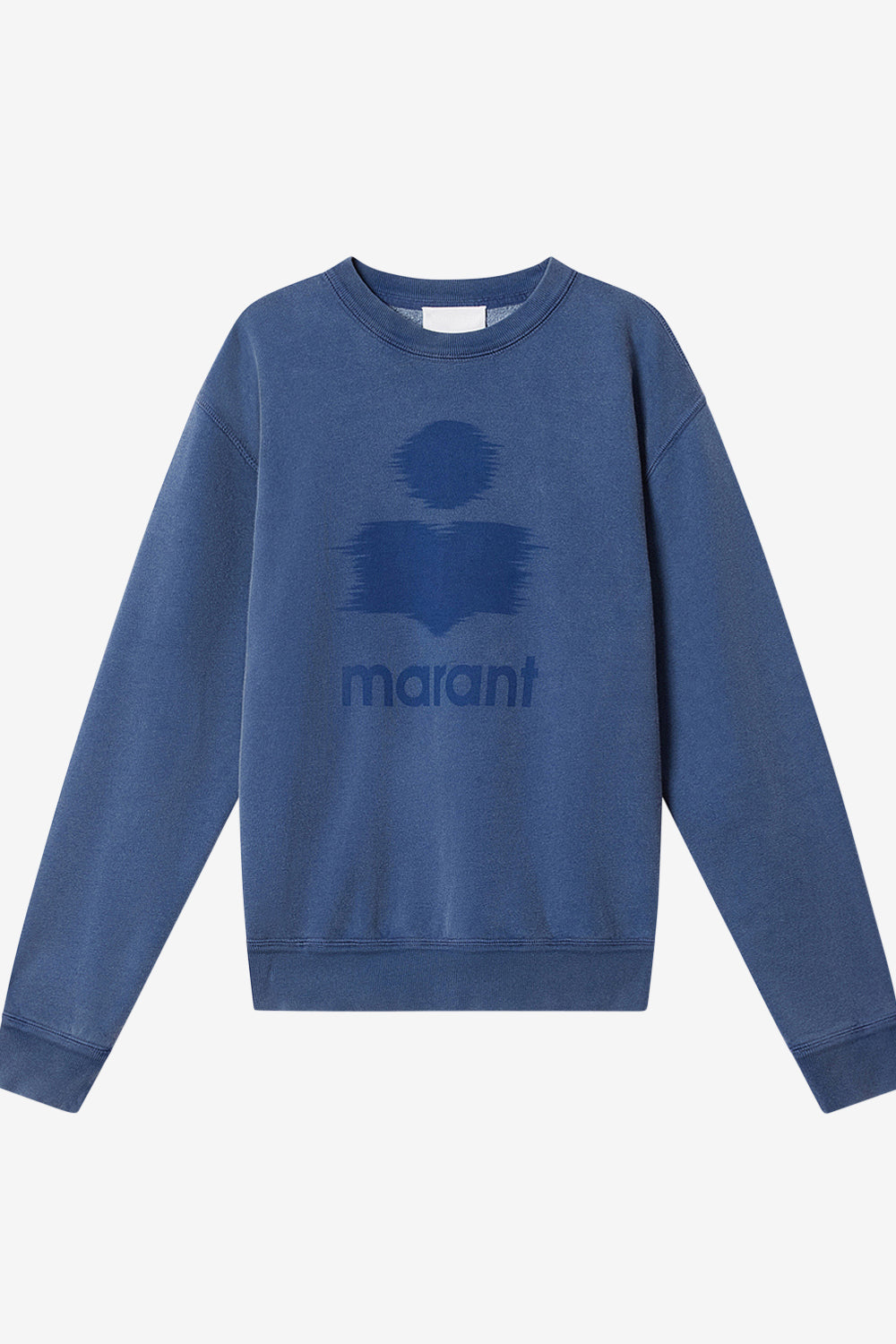 Sweatshirt en coton à logo mikoy - Bleu indigo - Man - 1