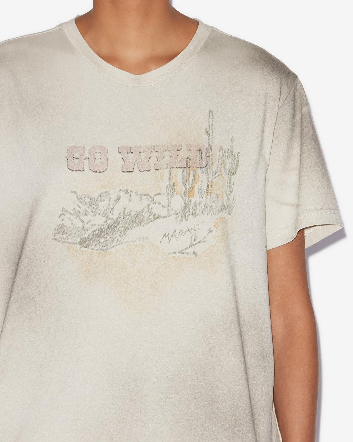Zaof t-shirt Woman Beige 2