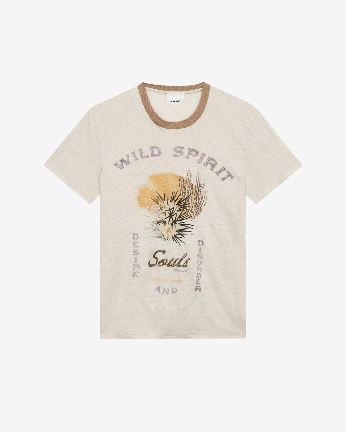 Honore t-shirt Man Ecru/sand 1