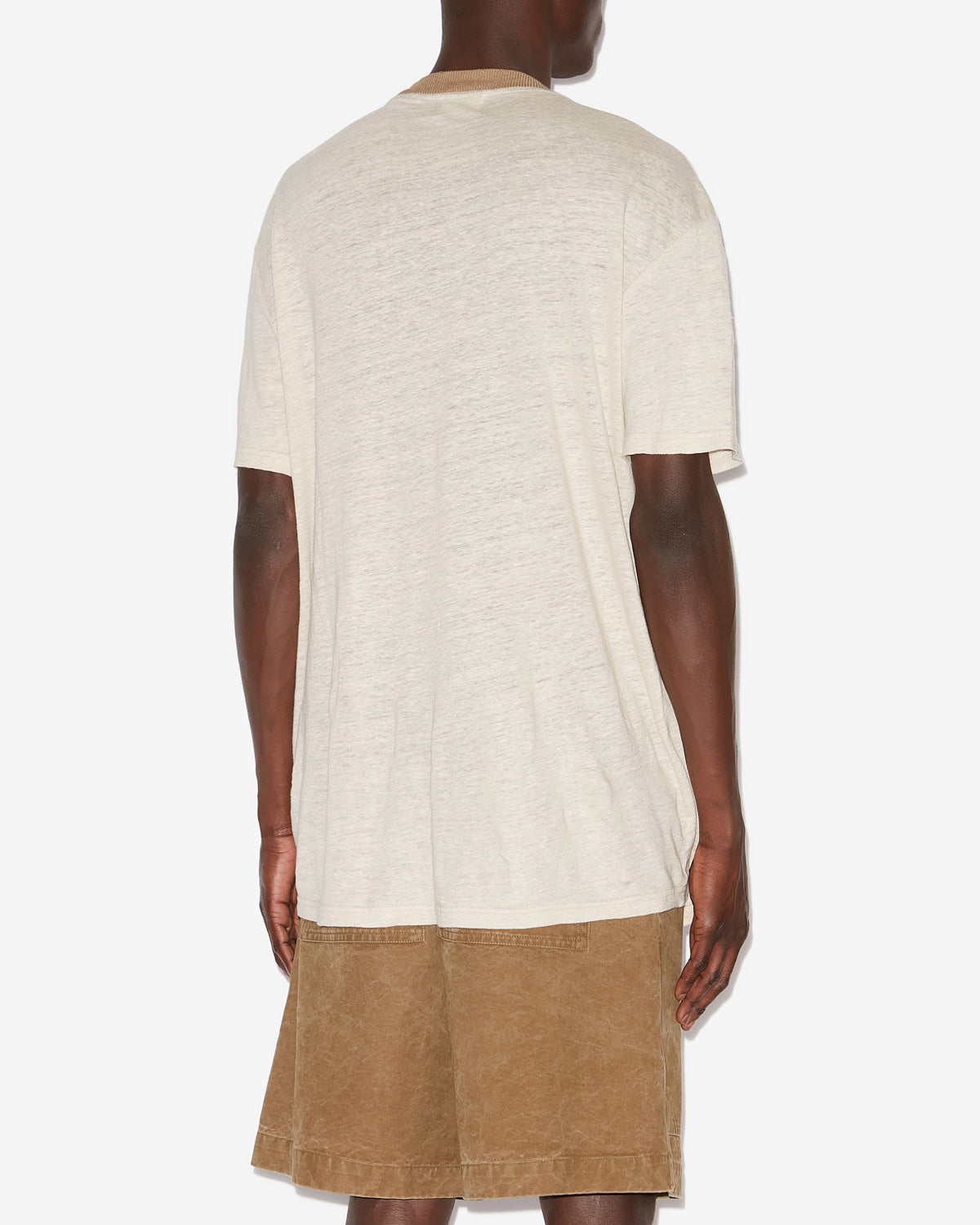 Honore t-shirt Man Ecru/sand 3