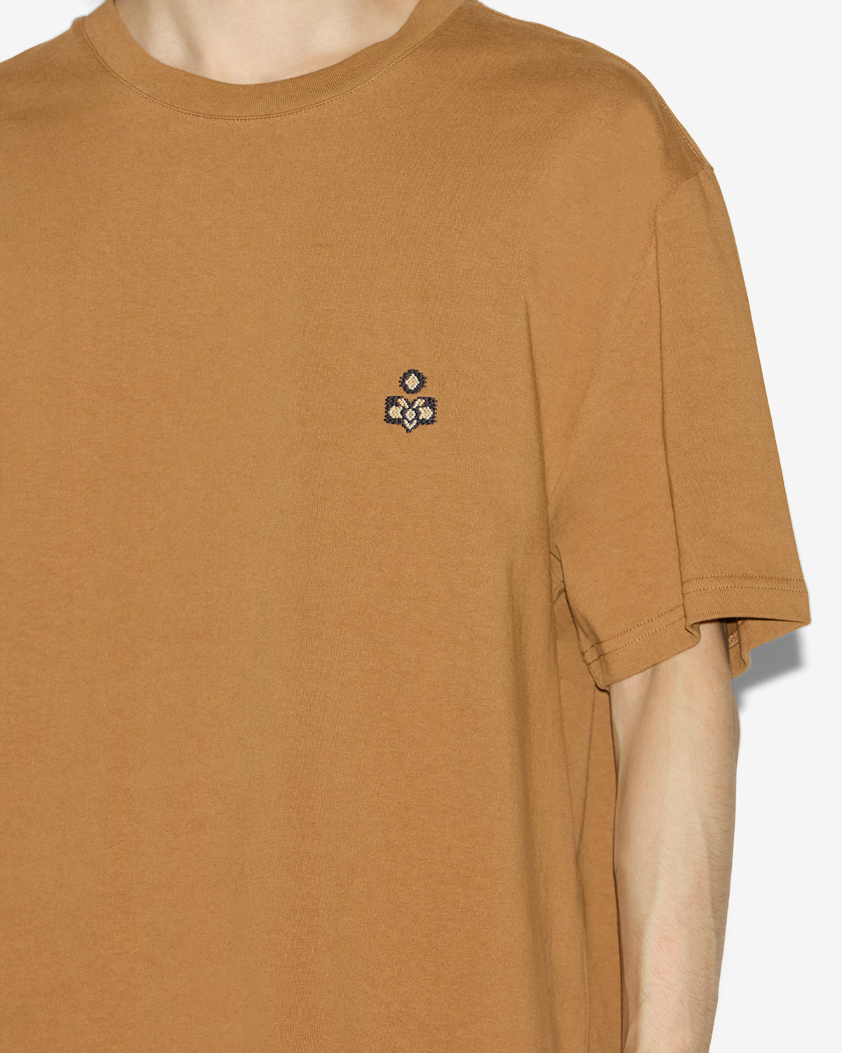 Hugo t-shirt Man Camel 2